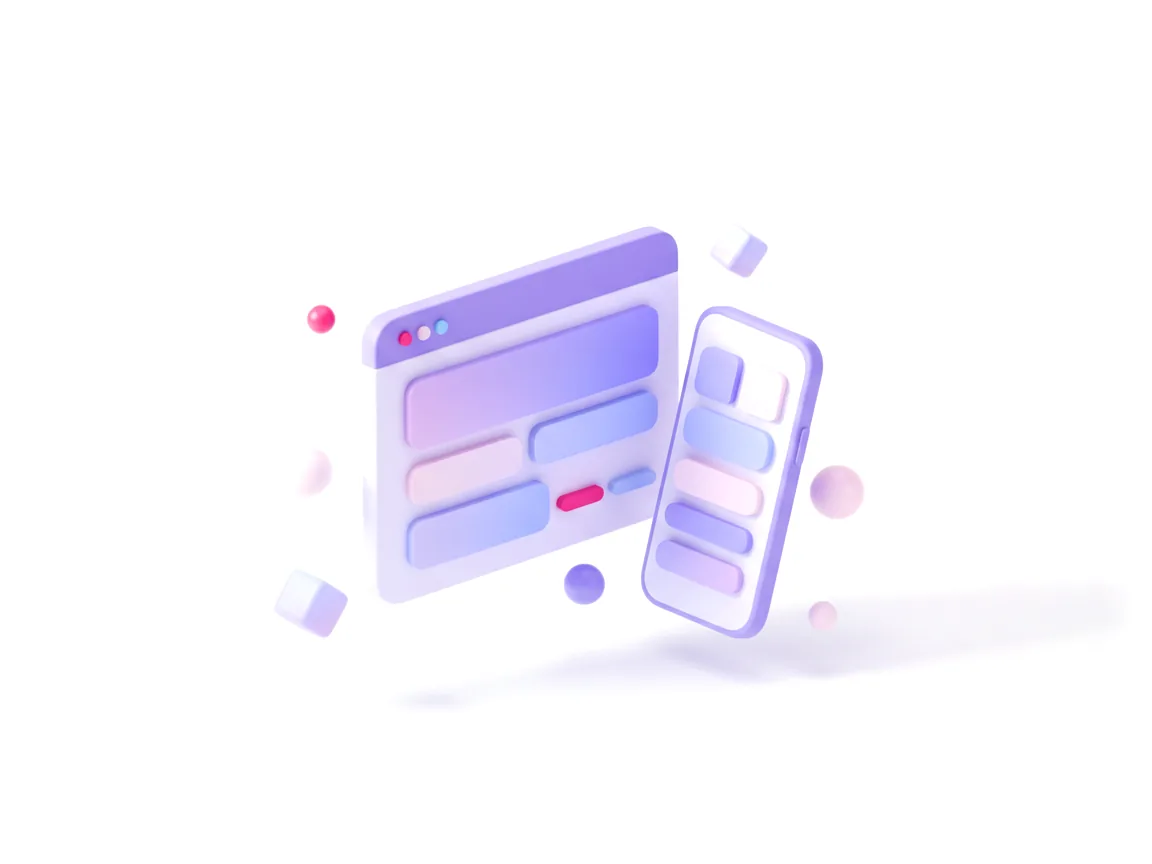 Accueil, carte Création de site et d’applications